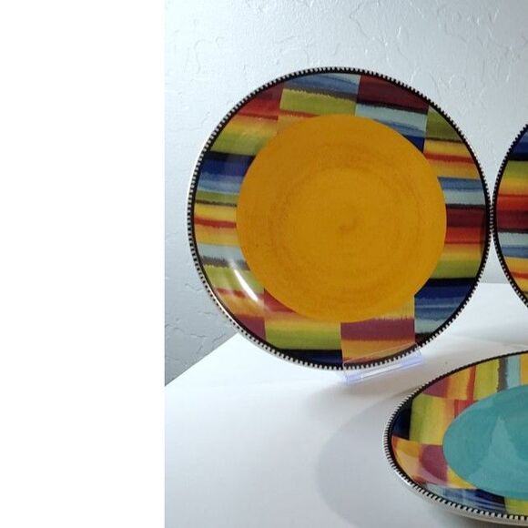 Certified International Dinner Plates 9" Diameter 4 in the set - Picture 5 of 5